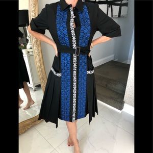 Stunning Suno shirtdress embroider size 8